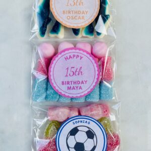 Personalised Clear Sweetie Bag